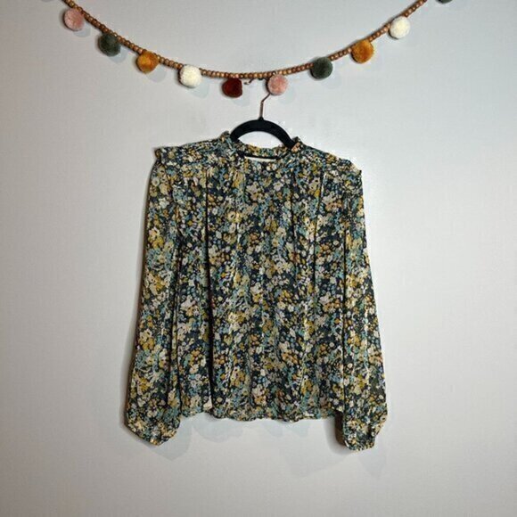 LOFT Tops - Loft floral boho blouse